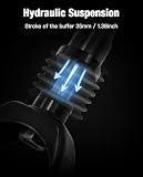 Przedni widelec amortyzator kompatybilny z Segway Ninebot Max G2 G65 KickScooter Hydrauliczny amortyzator widelec ze stopu aluminium G2 skuter akcesoria