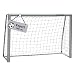 HUDORA Fußballtor Expert - großes Fußballtor für Kinder & Erwachsene - wetterfestes & standfestes Fußballtor mit engmaschigem Netz - Hochwertige Outdoor Torwand für Freizeit & Training