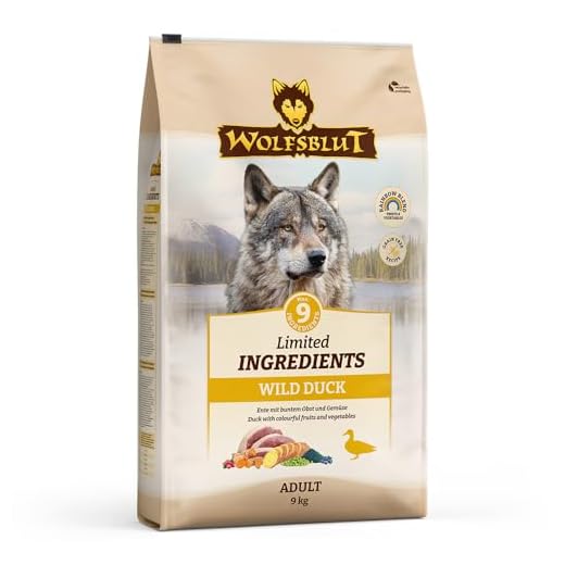WOLFSBLUT Wild Duck Trockenfutter für Hunde