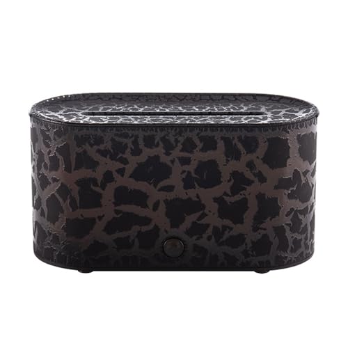 Jtȉ̃A}fBt[U[ USB dfXN & ƒp LED Cg~Xg[J[ (Black, 14X6.5X7.35CM)