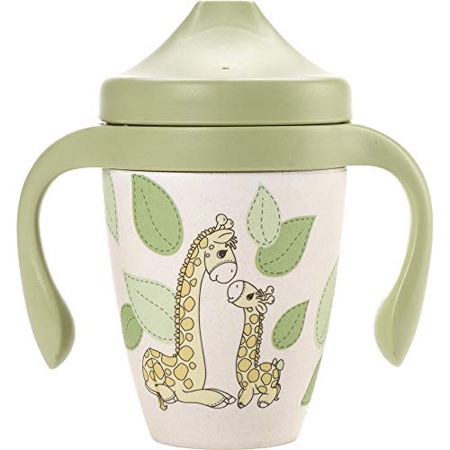 Image of Precious Moments 201444 Love You As High As The Sky Bamboo/Silicone/Plastic Sippy Cup