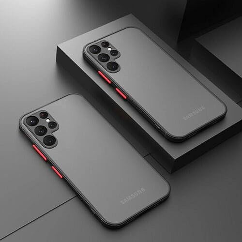 HANASE Funda de teléfono Mate Armadura a Prueba de Golpes para Samsung A72 A53 A52 A32 A51 A71 A21S S20 FE S21 S22 Ultra S20 Plus Funda Dura Transparente de Lujo, Z5, para A50