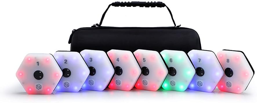queling ReactionX Reaction Training Light lamp Speed Agility Response Equipment Basketball Boxing fencingPhysical Rehabilitation of Flash Reflex traing System