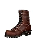 Georgia Men's Boot Amp Lt 9' Waterproof Logger Round Toe Brown 11.5 D