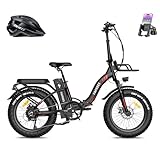 🚲🚲【48V 22.5AH ULTRA-LARGE BATTERY 】With 48V 22.5Ah high-capacity battery provides you with longer riding range up to 80km with pure power mode on a single charge. With a lock design, no need to worry about the battery being stolen. Removable design, ...