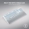 Razer Pro Type Ultra Wireless Mechanical Keyboard: Silent, Linear Switches - Ergonomic Design - HyperSpeed Technology - Connect up to 4 Devices - Fully Programmable Keys & Smart Controls