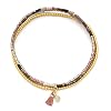 Scout Curated Wears - Chromacolor Miyuki Bracelet Trio - Bronze Multi/Gold