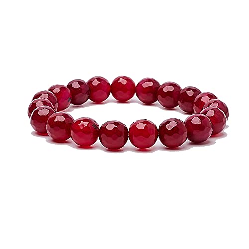 Bracelet de perles de pierres précieuses naturelles de 10 mm, le cadeau idéal mixte