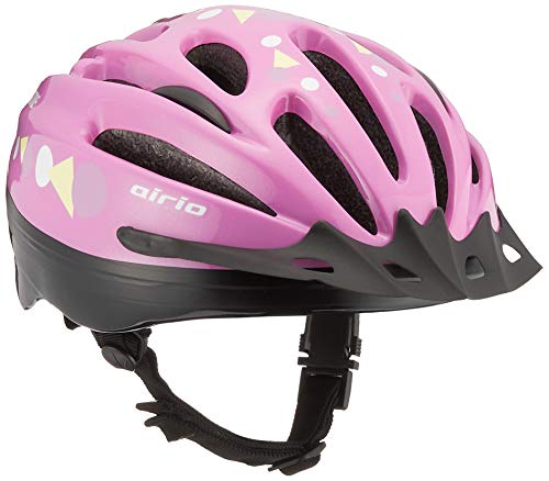 ブリヂストン(BRIDGESTONE) エアリオ ヘルメット ピンク CHA5660 B371301P L (頭囲 56cm~60cm未満)