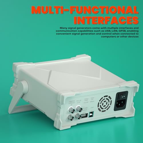 Image of Generic FY6900 DDS Signal Generator, 60MHz Frequency Meter Counter, 250MSa /s Double Channel Function Generator, Arbitrary Waveform, High Precision, LCD Display with Graphics