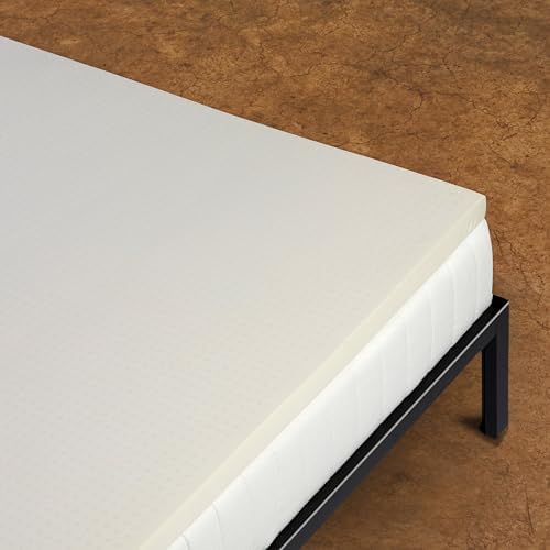 Pure Green Natural Latex Mattress Topper w/Jersey Cover - Soft - ...