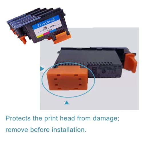 Cabeza de impresión F9J49A 706 de 4 colores para plotter HP D5800 3