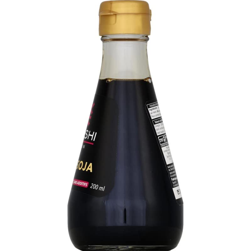 Savourez l'Authentique Sauce Soja Japonaise Tanoshi - 200ml - Épicerie Salée Découvrez la Subtile Harmonie des Saveurs du Monde - Produit Asiatique - Le Lot De 3