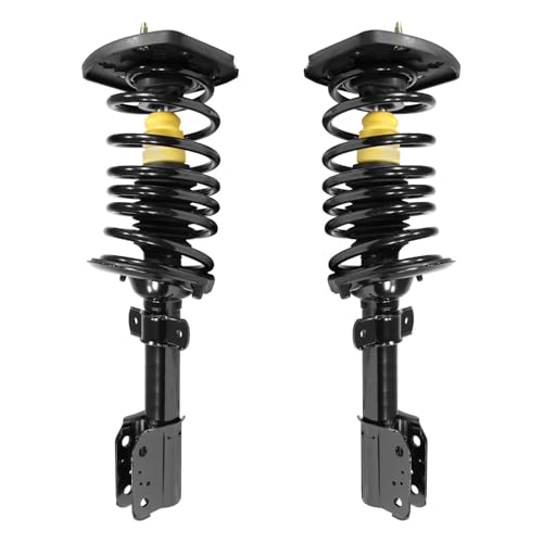 COMPLETESTRUTS Rear Quick Complete Strut Assemblies with Coil Springs Replacement for 2000-2013 Chevrolet Impala - Set of 2