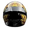 LS2 Helmets - FF352 - Foo-Dog - Gloss Black Yellow - Single Clear Visor Full Face Helmet