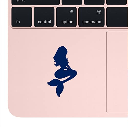 Image of Beautiful Mermaid 1 (Navy Blue) (Set Of 2) Premium Waterproof Vinyl Decal Stickers For Laptop Phone Accessory Helmet Car Window Bumper Mug Tuber Cup Door Wall Decoration