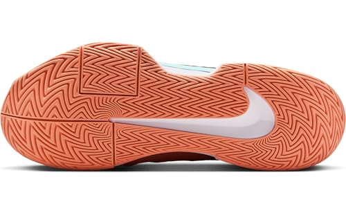 Nike Nike GP Challenge Pro Men's Hard Court Tennis Shoes (FB3145-800, Apricot Agate/White/Obsidian/Glacier Blue) Size 12