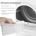 Shinemond Flusensieb Filter für Bosch für Siemens 00652184 652184, Filtertasche für Maxx 6/7 sensitive Avantix Logixx iQ300 ExtraKlasse Wärmepumpentrockner Wäschetrockner
