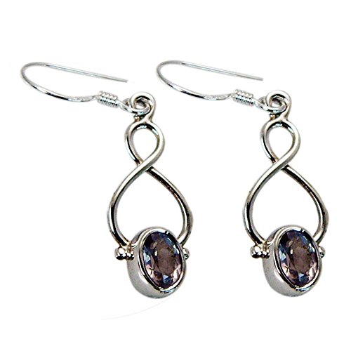 Pendientes de cuarzo rosa para mujeres y niñas un regalo de moda inolvidable 2