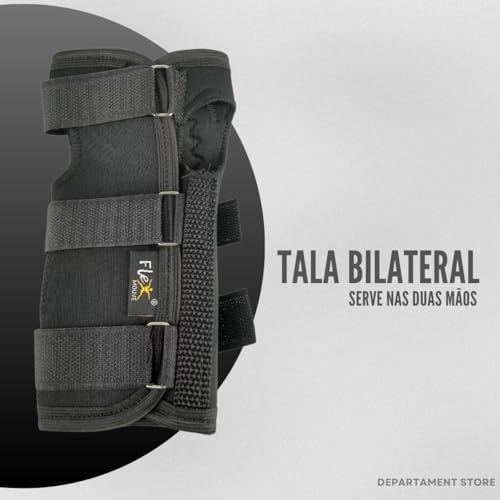 Imobilizador de Punho c/Tala I Protetor de Pulso I lesão tendinite órtese I direita esquerda (bilate