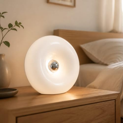 Image of Touch Control Donut Lamp Stepless Dimmable Led Table Lamp