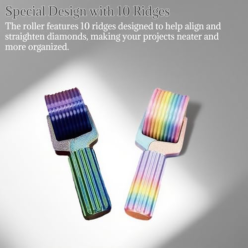 Diamond Painting Roller - Press Roller for Smooth Pressing, Crafting and Diamond Painting Projects (Gradient Color)