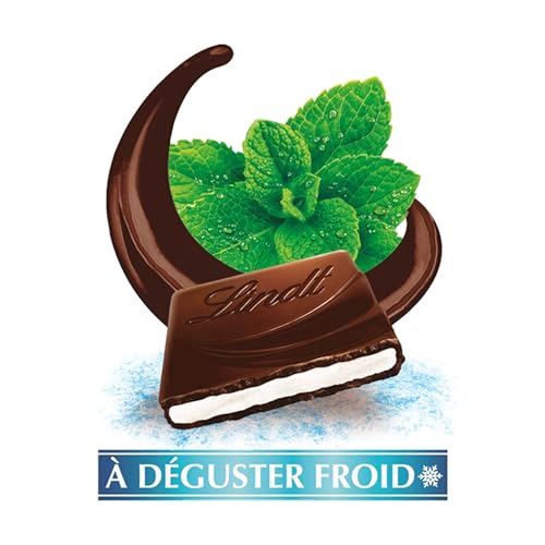 Lindt - Tablette CRÉATION Menthe Frappée - Chocolat Noir, 150g (Lot de 2)