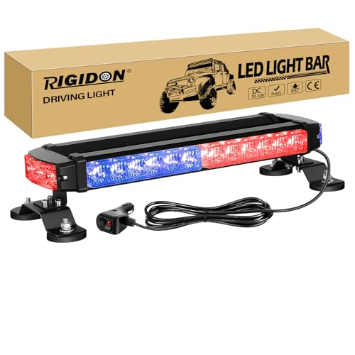 Barre Lumineuse Stroboscopique Magnétique Étanche pour Camion et 4x4