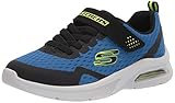 Skechers boys Microspec Max Sneaker, Royal/Black, 2 Little Kid US