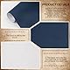 craspire 51 x 11.8 Zoll Wildleder Buchtuch Zum Einbinden Stoffoberfläche Buchumschlag Bücher Album Marineblau Scrapbooking Archivierung DIY Bezug Schutz Buchtuch Buchbinderbedarf