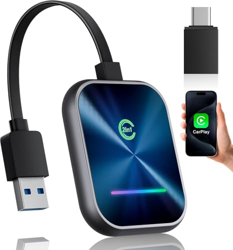 �y2025�V���f�� ��2����o��I�zCarPlay ���C�����X 2 in 1 �J�[�v���C Android Auto �A�_�v�^�[ apple carplay �v���O �A���h �v���C �����ڑ� �u���[�g�D�[�X&bluetooth 99%�̎Ԏ�K�p iPhone