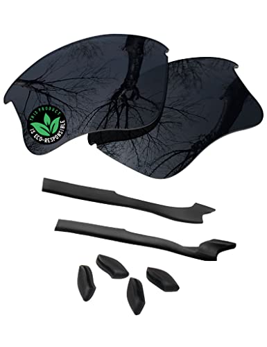 Image of Raydi Replacement Lenses & Rubber Kits for Oakley Half Jacket 2.0 OO9144 | Half Jacket 2.0 XL Rectangular Sunglasses