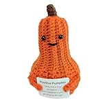 Reheyre Kürbis-Chili-Strickpuppe, handgefertigt, emotionale Unterstützung, eingelegtes Kürbis-Chili-Geschenk, niedlich, lustig, handgewebt, reduziert Druck, Puppe, Ornamente, Geschenk für Zuhause,