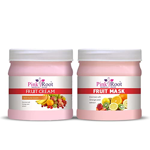 Image of Pink Root Fruit Cream 500gm with Fruit Mask 500gm