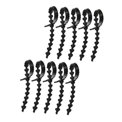 Parliky 10pièces Sangles De Fixation Caoutchouc Flexibles pour Arbre Lot de Ceintures Ajustables pour Branche Arbre Fruitier Attaches Solides pour Jardinage Et Bonsaï