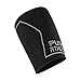 Pure Athlete Technical Thigh Compression Sleeve- Men Women Hamstring, Thigh, Groin, Quad Support Relief (Small, Black - 1 Sleeve)