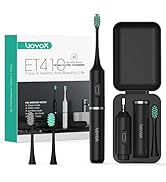VOYOR-HEALTH Portable Sonic Electric Toothbrush, High Frequency Vibration with 5 Modes, Rechargea...