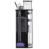 AquaReady Nano Hang On Back Protein Skimmer for Saltwater Aquariums Bullet-1, Up to 30 Gallon Filtration, Hang On External, Adjustable, Ultra Quiet Pump, Compact Design