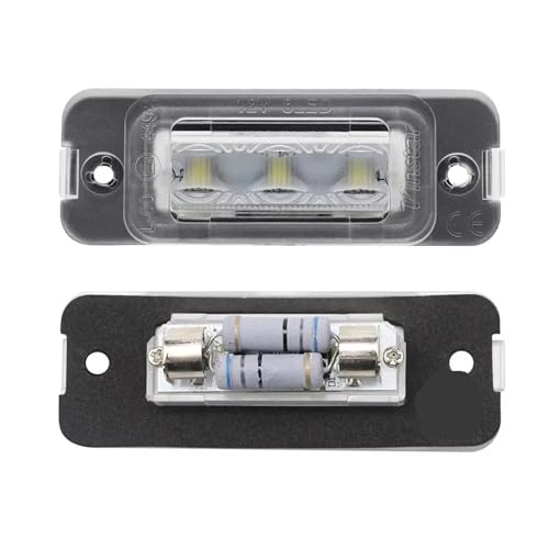 Luces de matrícula LED para viajes nocturnos seguros en Benz X164 W164 W251 4