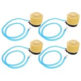 Ciieeo Fußpumpe Tragbare Manuelle Luftpumpe 5 Stück für Luftmatratzen Schlauchboote Camping...