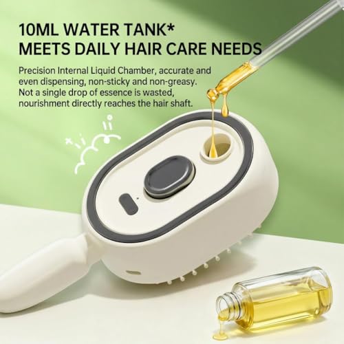 Cepillo eléctrico de vapor para cabello recargable USB miniatura 5