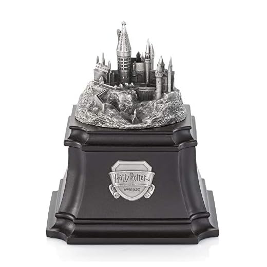 Royal Selangor Hand Finished Harry Potter Collection Pewter Hogwarts Music Box