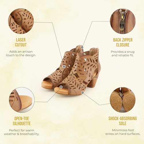 Spring Step L'Artiste Icon Sandals for Women - Ladies Casual Flats Platform Sandal - Hand Painting Summer Shoes for Womens4