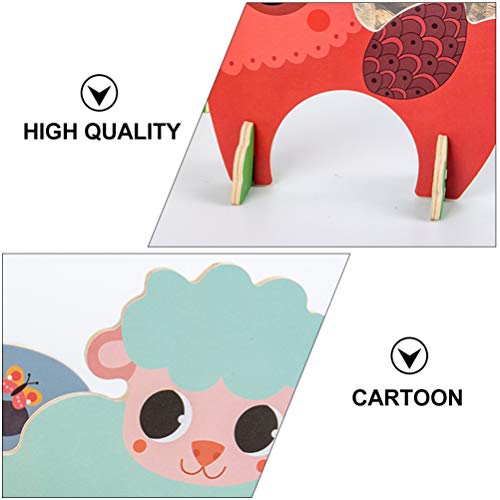 image for Kisangel Animals Croquet Set Toys Creative Animal Croquet Game Wicket 