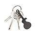 SWATOM Guitar Bottle Opener with Keychain Key Tag Chain Ring Accessories (6, Guitar)…