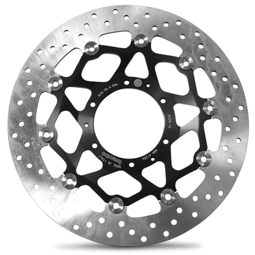 Disque de frein perforé BREMBO 78B40876 haut de gamme 320mm Honda CBR