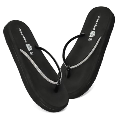 Image of Ortho + Rest Ortho Slippers for Women Daily Use, orthopedic FlipFlops | Arch Support With Soft Cushioned Footbed | Lightweight Ladies Chappal | Orthopedic Doctor Soft Slippers for Ladies & Girls