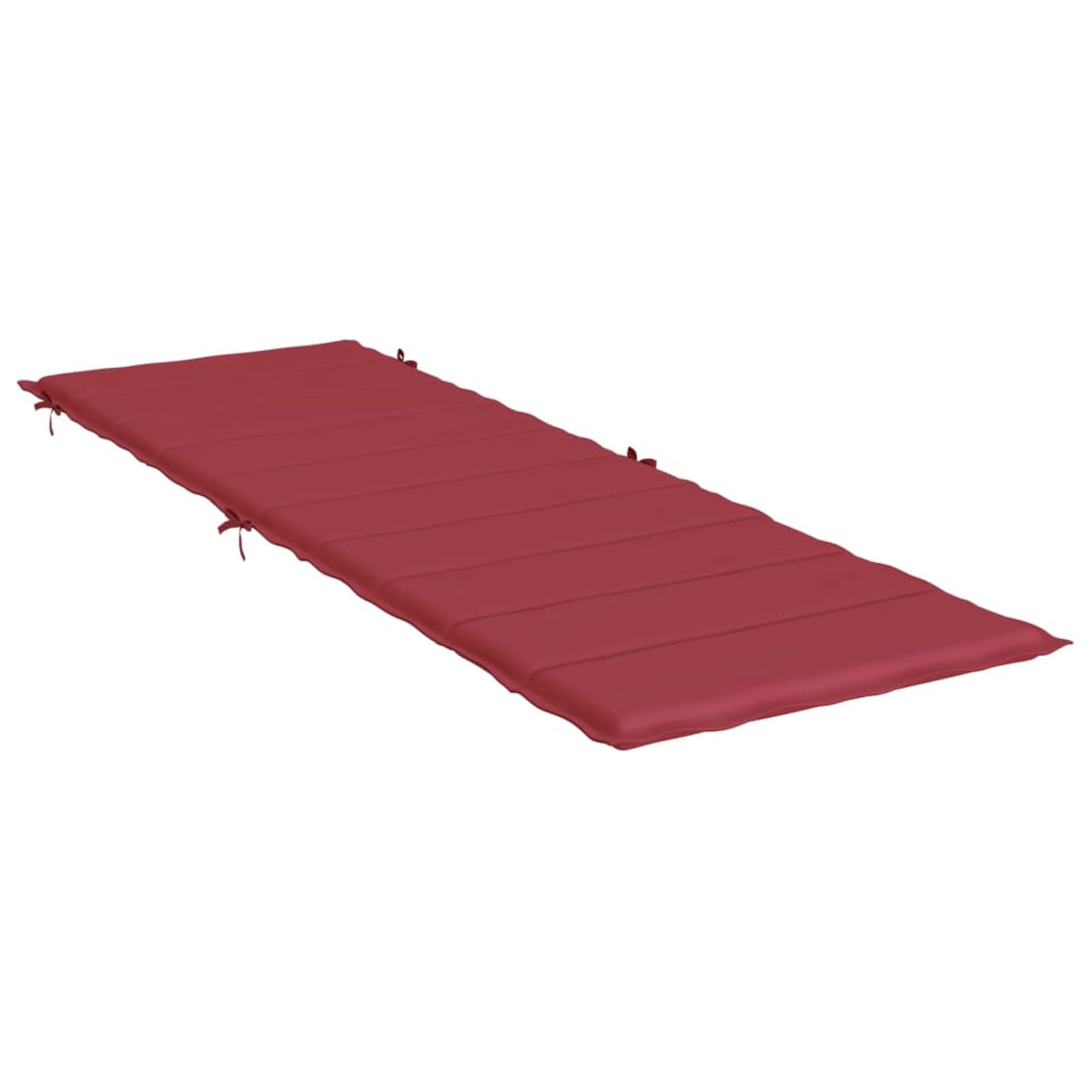 LAPOOH Czerwona czerwona poduszka do leżenia z tkaniny Oxford 186x58x3 cm, poduszka na leżak zewnętrzny, maty do leżaków, mata hamakowa, poduszka na krzesło hamakowe, materac do leżaka