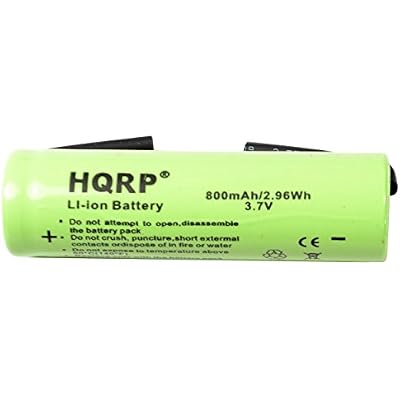 HQRP Battery Works with Philips Norelco 3.7V Li-Ion 422203612390 3611290 3606410 1050CC 1050X 1059X 1280X 1280XCC 1250X 1250XCC 1260X 1290X QT4070 Razor/Shaver + Screwdriver