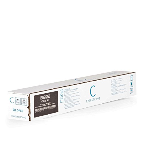 Original Utax 1T02Ndcut0 / Ck-8514 C - Cartuccia Per Stampante Premium, 30.000 Pagine, Colore: Ciano